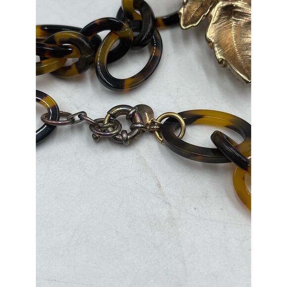 J. Crew Gold and Brown Statement Necklace - Picture 14 of 14